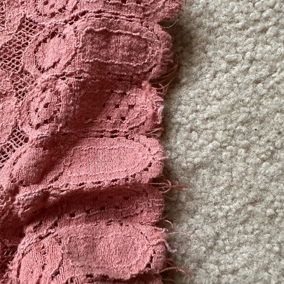 ✨ Romantic Blush Pink Blu Pepper Lace Mini Dress | Flirty & Feminine ✨ - Picture 6 of 9